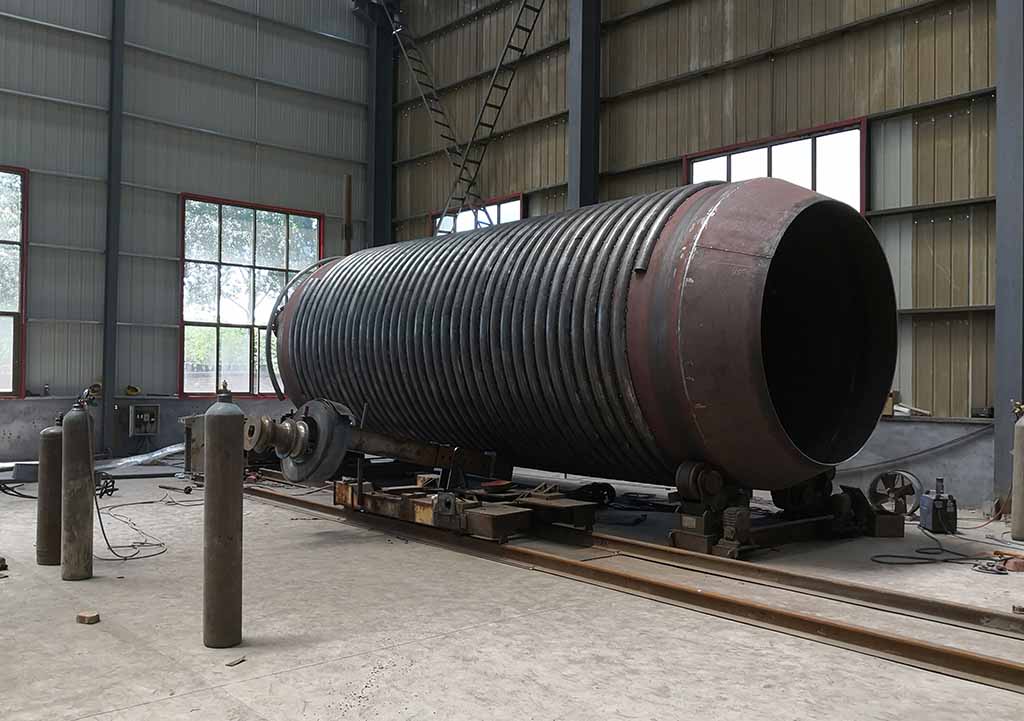 半管卷制-外盤管反應容器